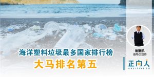 大马竟然排名第五!【全球海洋塑料垃圾和废弃物】排行榜 ——正向人 崔勤凯